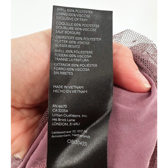 Anthropologie Cheri Ruffled Tiered Mesh Tulle Midi Skirt Medium Romantic Fairy - Picture 8 of 10